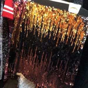 Sequin skirt